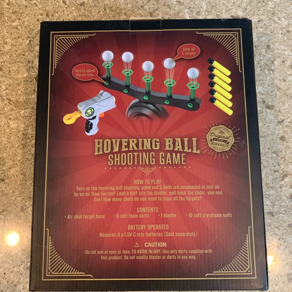 New Hovering game shooting ball